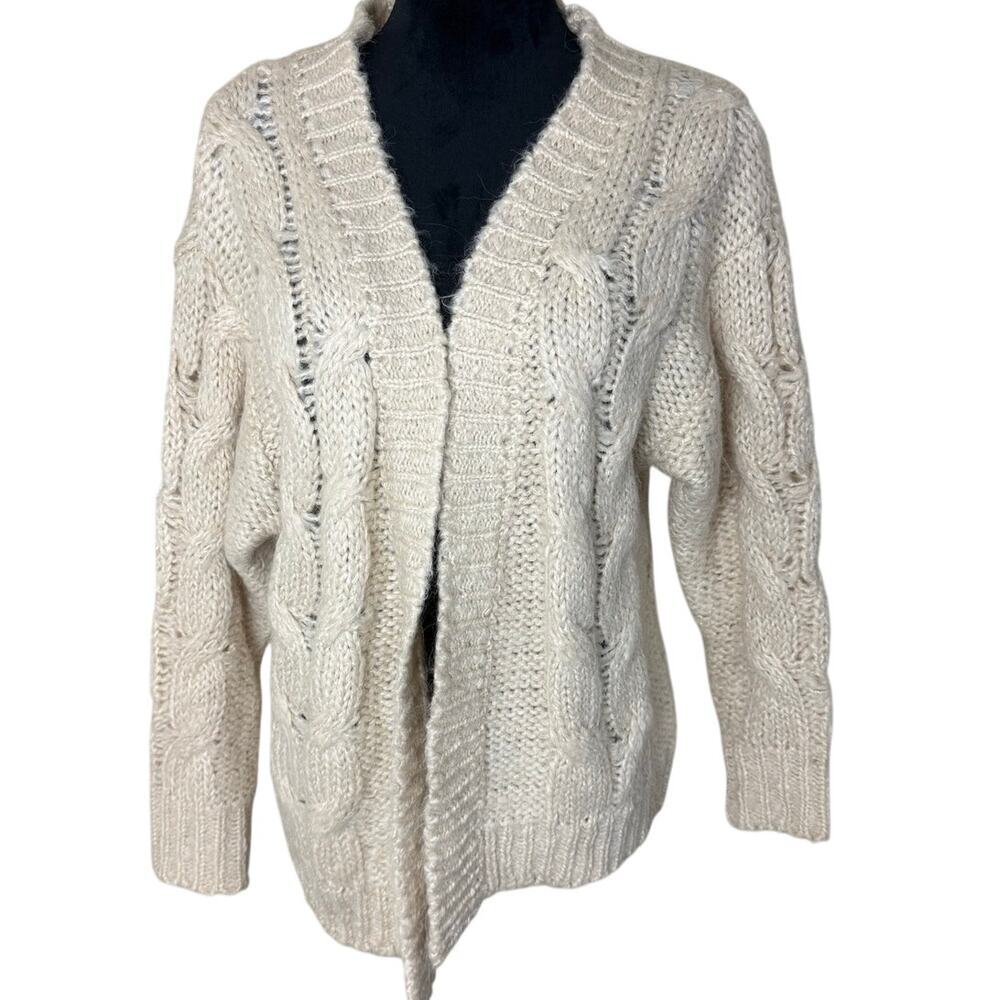 Zara Cream Cardigan Sweater size 13-14 cm164